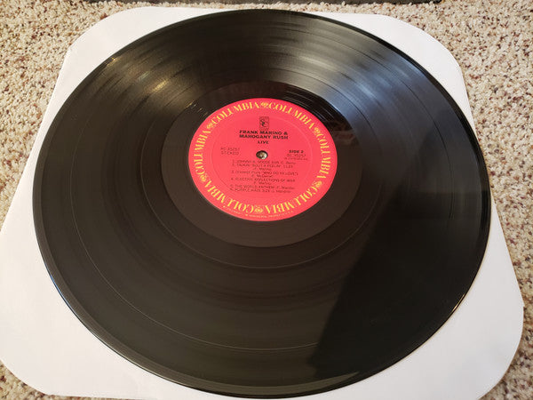 Frank Marino & Mahogany Rush - Live (LP, Album, RE, Pit)