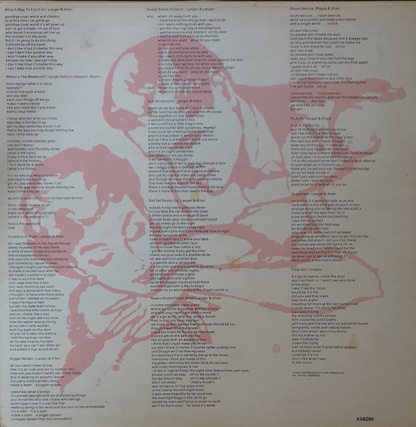Deaf School - 2nd Honeymoon (LP, Album)