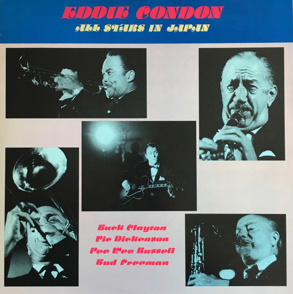 Eddie Condon - Eddie Condon All Stars In Japan(2xLP, Album, Mono, Gat)