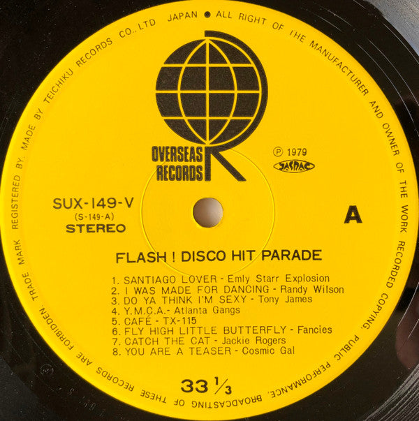 Various - Flash! Disco Hit Parade (LP, Comp)
