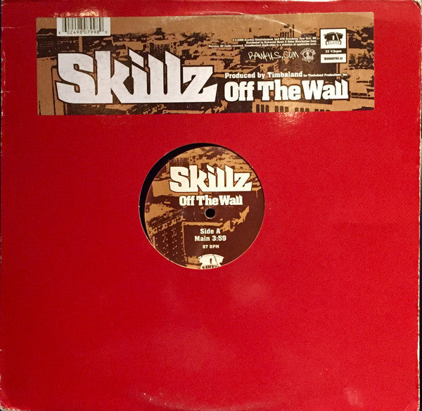 Skillz - Off The Wall (12"", Single)