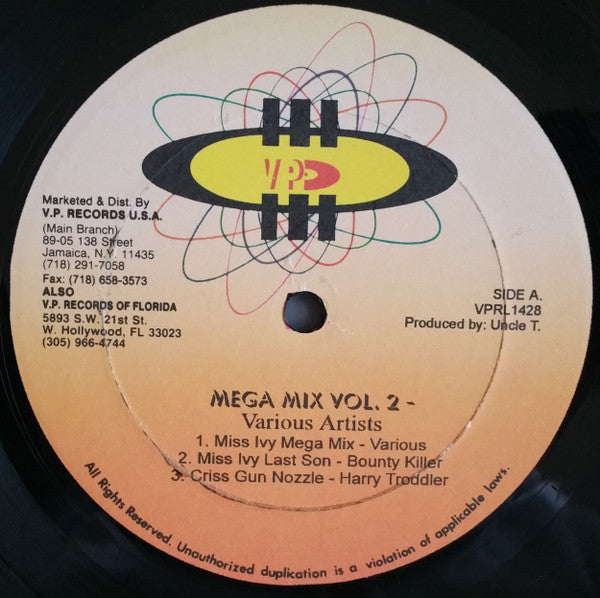 Various - Miss Ivy Mega Mix 2 (LP, Comp)
