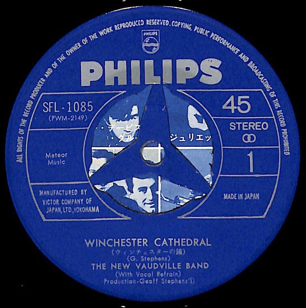 The New Vaudeville Band - Winchester Cathedral = ウインチェスターの鐘(7", Sin...