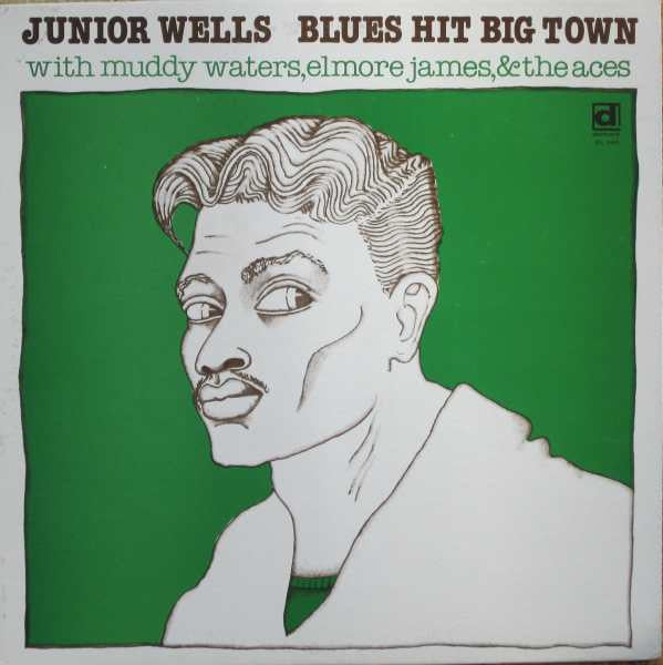 Junior Wells - Blues Hit Big Town (LP, Album, RE)