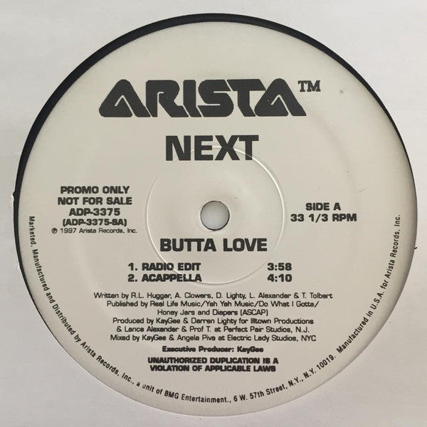 Next (2) - Butta Love (12", Promo)