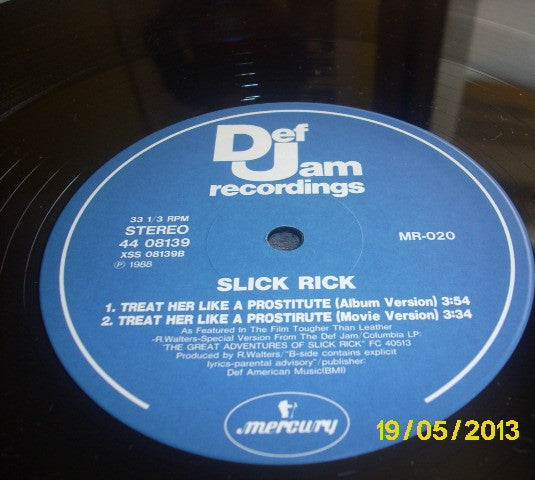 Slick Rick - Teenage Love (12"")