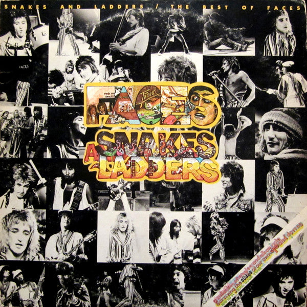 Faces (3) - Snakes And Ladders / The Best Of Faces (LP, Comp, Win)