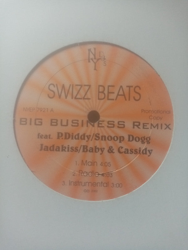Swizz Beatz / Keith Murray - Big Business Remix / Mr. Dynamite (12", Promo)