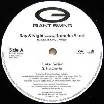 Giant Swing Feat. Tameka Scott - Day & Night (12"")