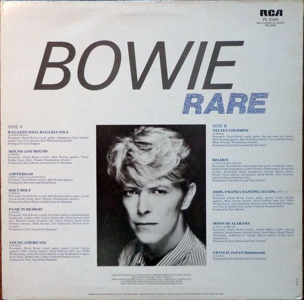 Bowie* - Rare (LP, Comp)