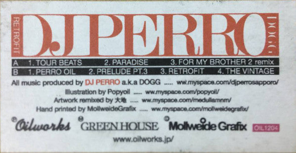 DJ Perro - Retrofit (12"", Ltd)