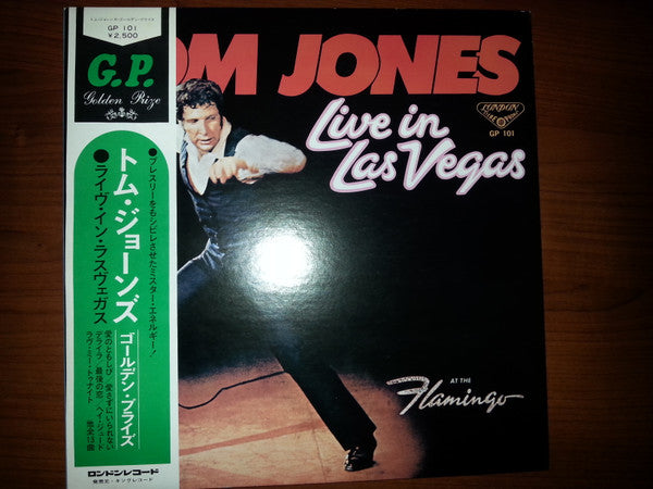 Tom Jones - Live In Las Vegas (LP, Album, Gat)