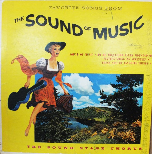 The Sound Stage Chorus* - Favorite Songs From The Sound Of Music (LP)