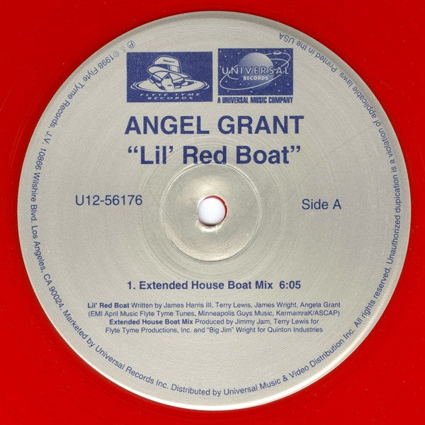 Angel Grant - Lil' Red Boat (12", Red)