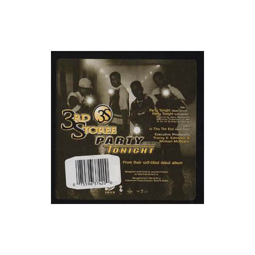 3rd Storee - Party Tonight (12"", Maxi)