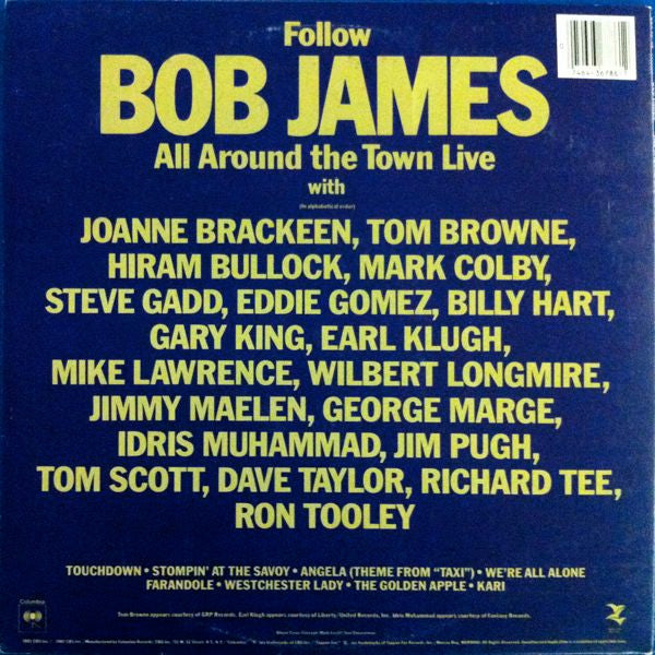 Bob James - All Around The Town (2xLP, Album, Gat)