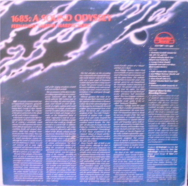 Fernando Valenti - 1685: A Sound Odyssey (LP, Ltd, Dir)