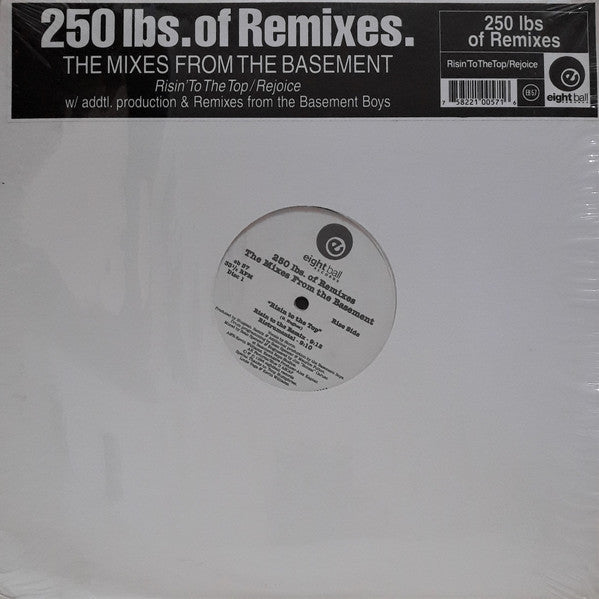 250 Lbs. Of Blue - 250 Lbs. Of Remixes (The Mixes From The Basement) (2x12")