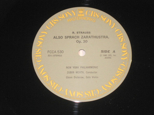 Richard Strauss - Also Sprach Zarathustra, Op.30(LP, Album)