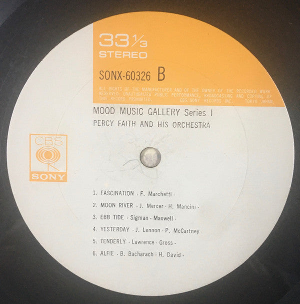 Percy Faith & His Orchestra - Mood Music Gallery Series 1(LP, Album)