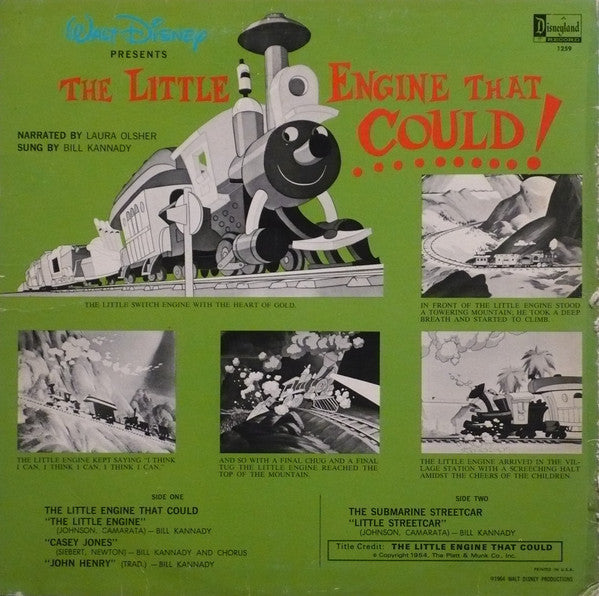 Walt Disney - The Little Engine That Could(LP)