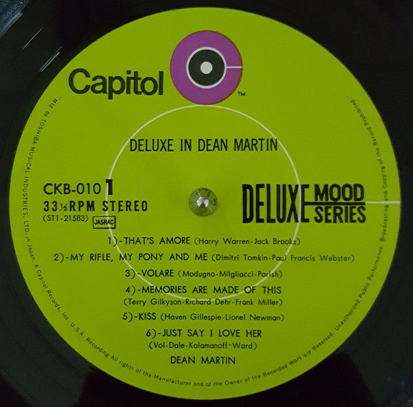 Dean Martin - Deluxe In Dean Martin (LP, Comp, Dlx, Gat)