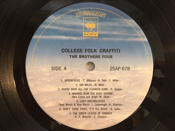 The Brothers Four - College Folk Graffiti (LP, Album, Comp)