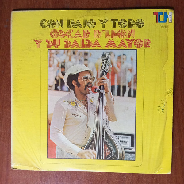 Oscar D'Leon Y Su Salsa Mayor - Con Bajo y Todo (LP, Album)
