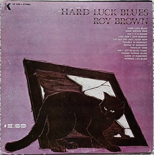 Roy Brown - Hard Luck Blues (LP, Comp, RE)