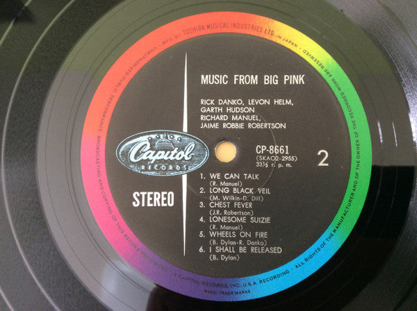 The Band - Music From Big Pink (LP, Album)