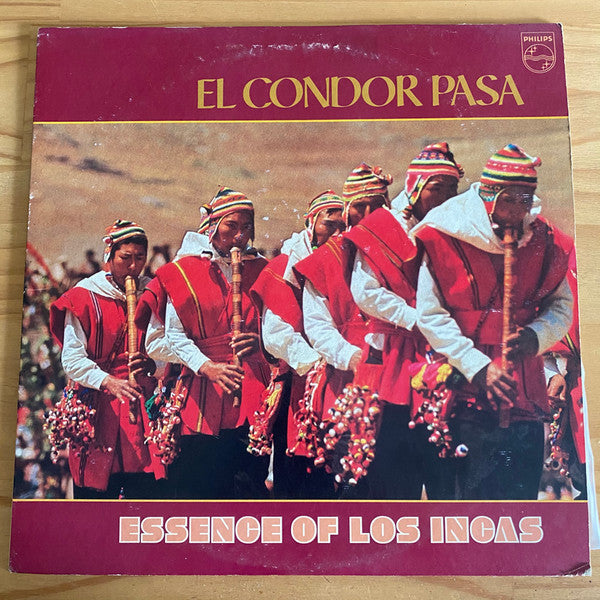 Yaravi, Guajira, Carnavalito, Huaynos Peruanos - El Condor Pasa / Essence Of Los Incas (LP, Comp, RE, Die)
