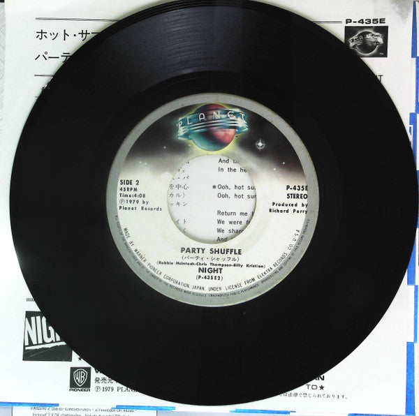 Night - Hot Summer Nights (7"", Single)