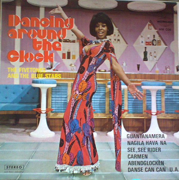 The Fivetones And The Blue Stars* - Dancing Around The Clock (LP)