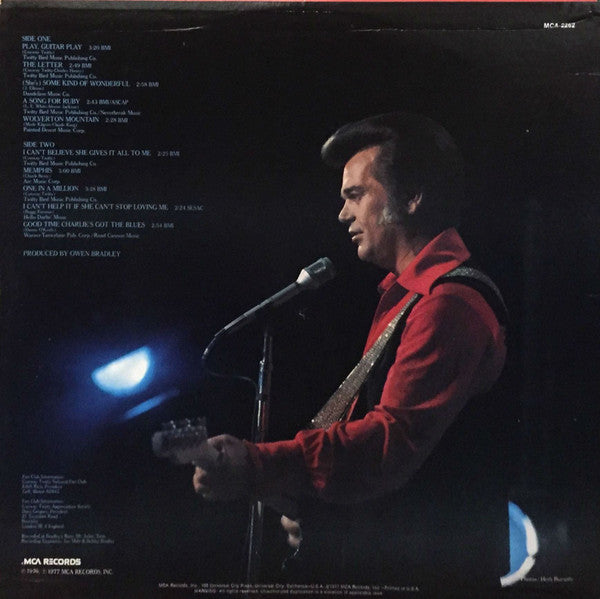 Conway Twitty - Play, Guitar Play (LP, Album)