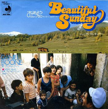 Daniel Boone - Beautiful Sunday (7", Single, RE)