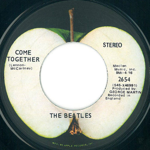 The Beatles - Something / Come Together (7"", Single, Scr)