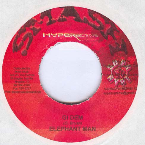 Elephant Man / Tosh (12) - Gi Dem / Tiad (7"")