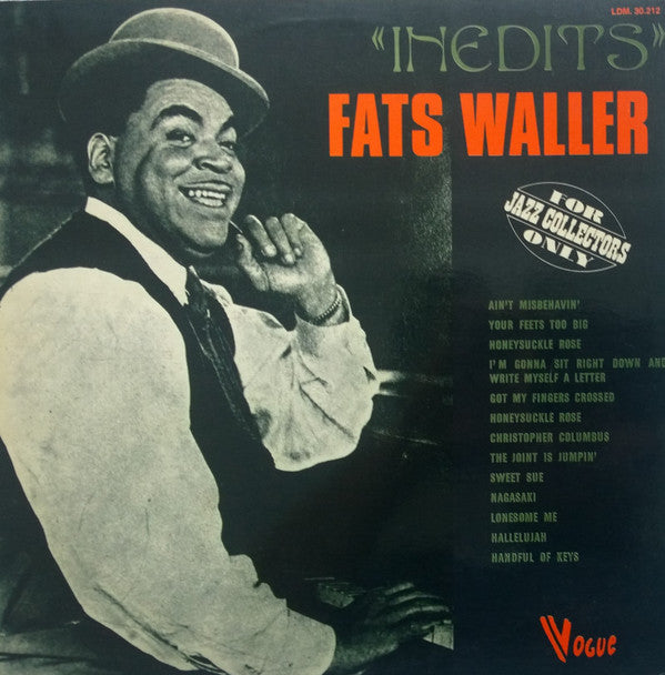 Fats Waller - "Inedits" (LP, Album)