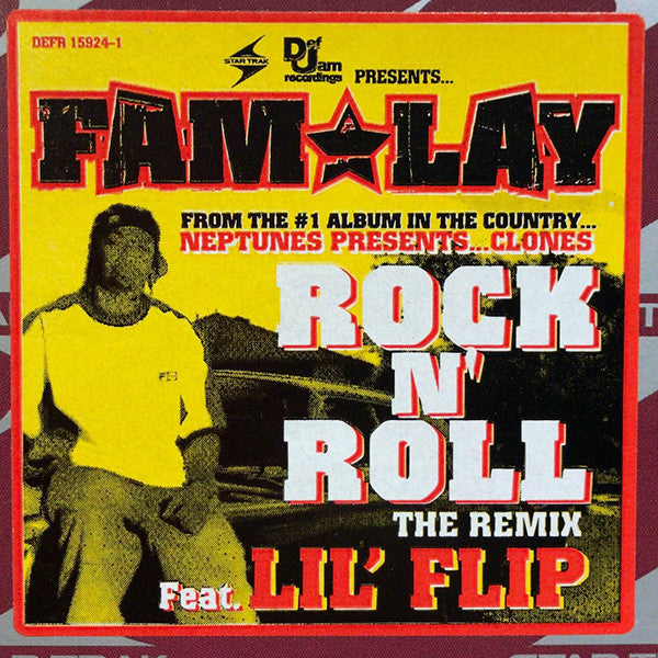 Fam-Lay Featuring Lil' Flip - Rock N' Roll Remix (12", Promo)