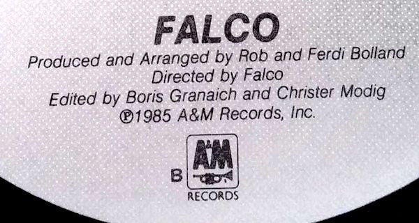 Falco - Rock Me Amadeus / Vienna Calling (12"")