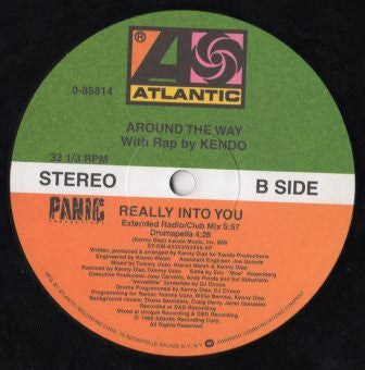 Around The Way With Rap By Kendo* - Really Into You (12", Single, RE)