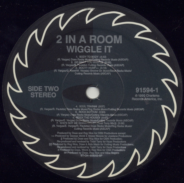 2 In A Room - Wiggle It (LP, Album)