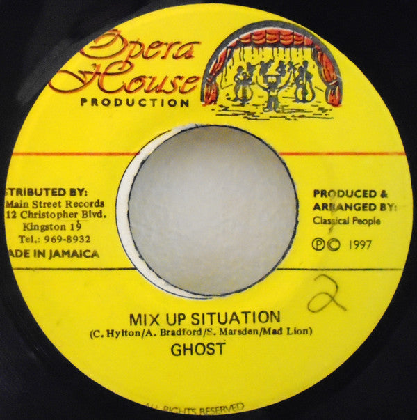 Ghost (6) - Mix Up Situation (7"", RP)