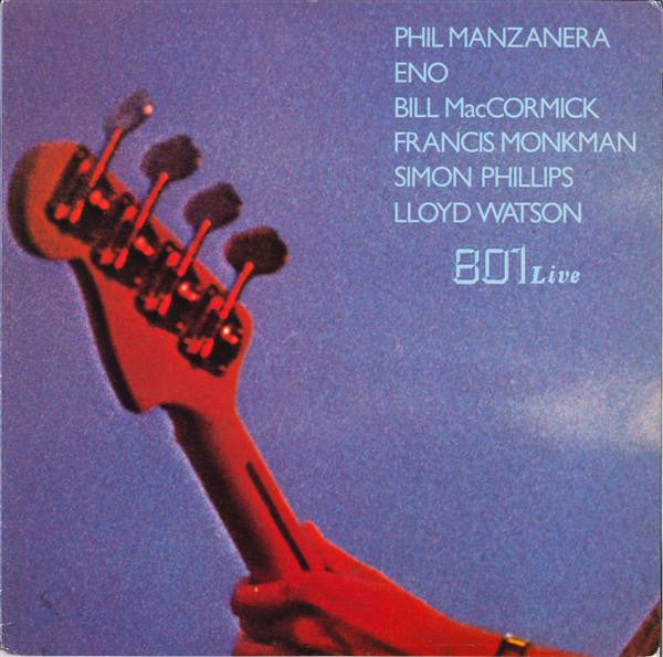 801 - 801 Live (LP, Album, RE)