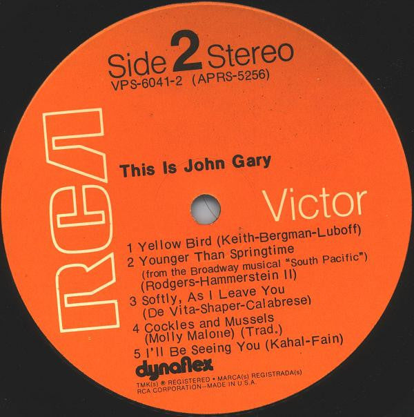 John Gary - This Is John Gary (2xLP, Comp)