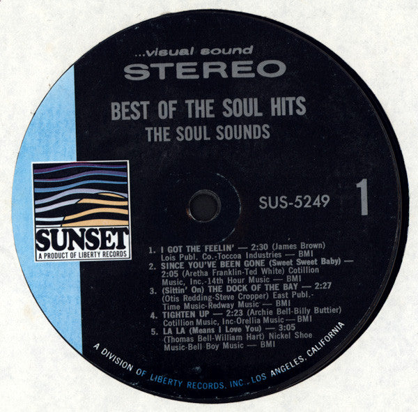 The Soul Sounds - The Best Of The Soul Hits (LP)