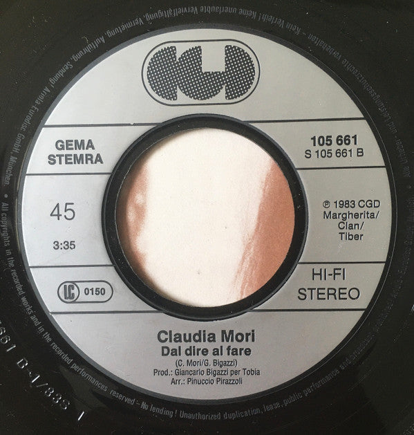 Claudia Mori - Il Principe (7"", Single)