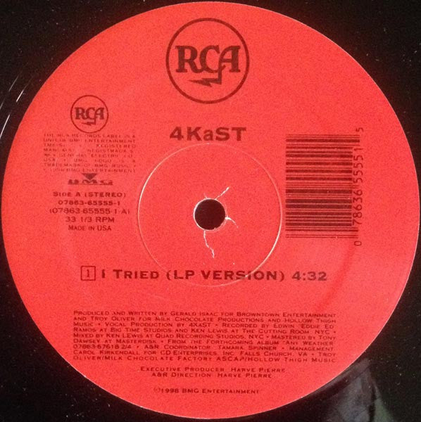 4Kast - I Tried (12"")