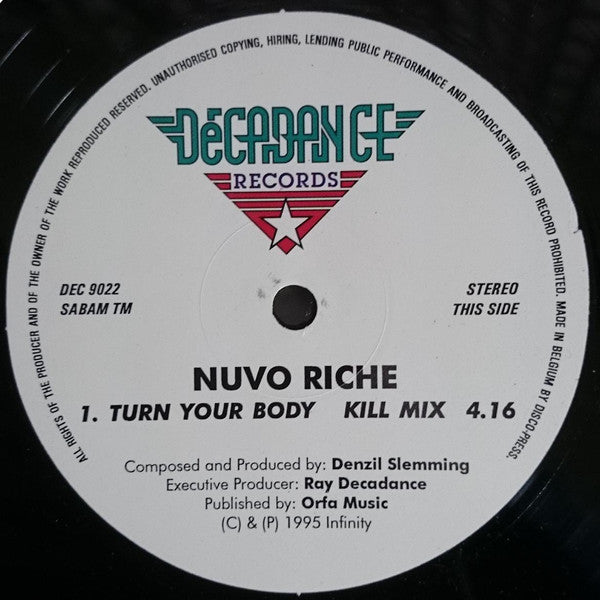 Nuvo Riche - Turn Your Body (12"")