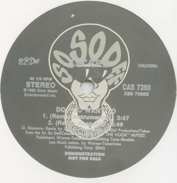 Xscape - Do You Want To (Remix) (12", Promo)